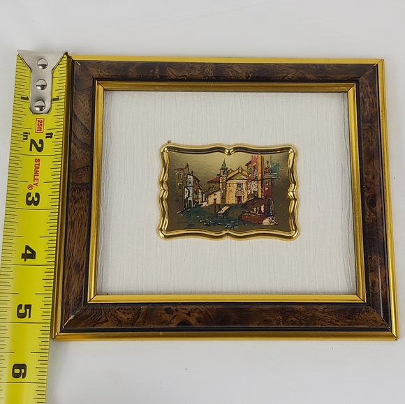 - Serie Oro framed gold leaf painting - Picture 4 of 7